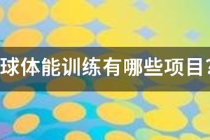 篮球体能训练项目包括
